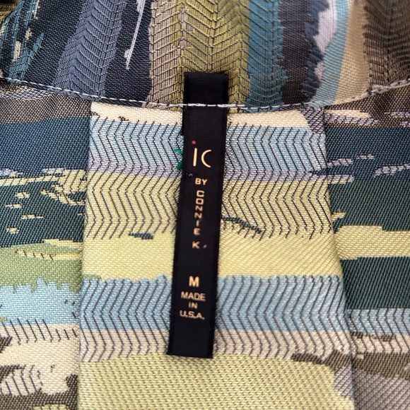 IC Connie K Jacket size M Asymmetrical Blazer Made in USA - Picture 9 of 16